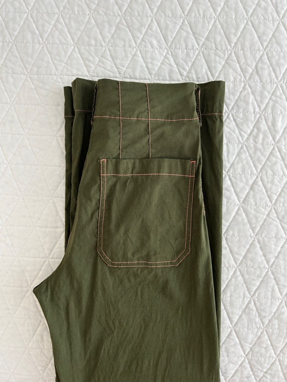Maeve by Anthropologie Colette Contrast Stitch Edition Pants - Picture 4 of 5